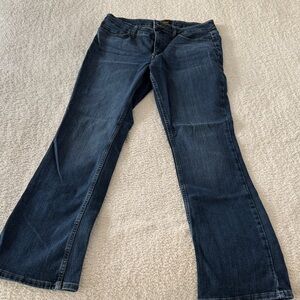 Lee Dark Blue Flare Women's Jeans